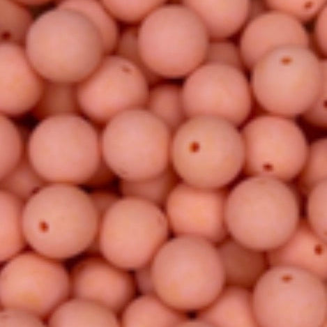 Perle pailletée rose bonbon