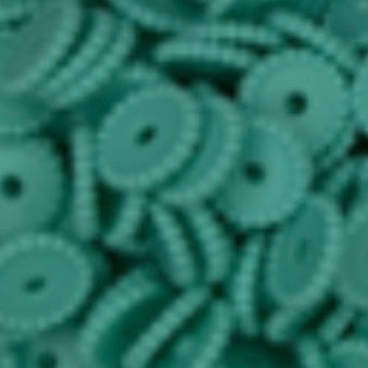 Perle plate turquoise
