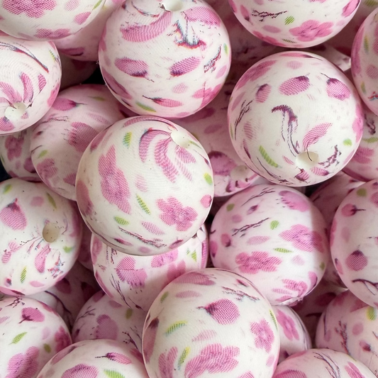 Perle purple blossom 15mm